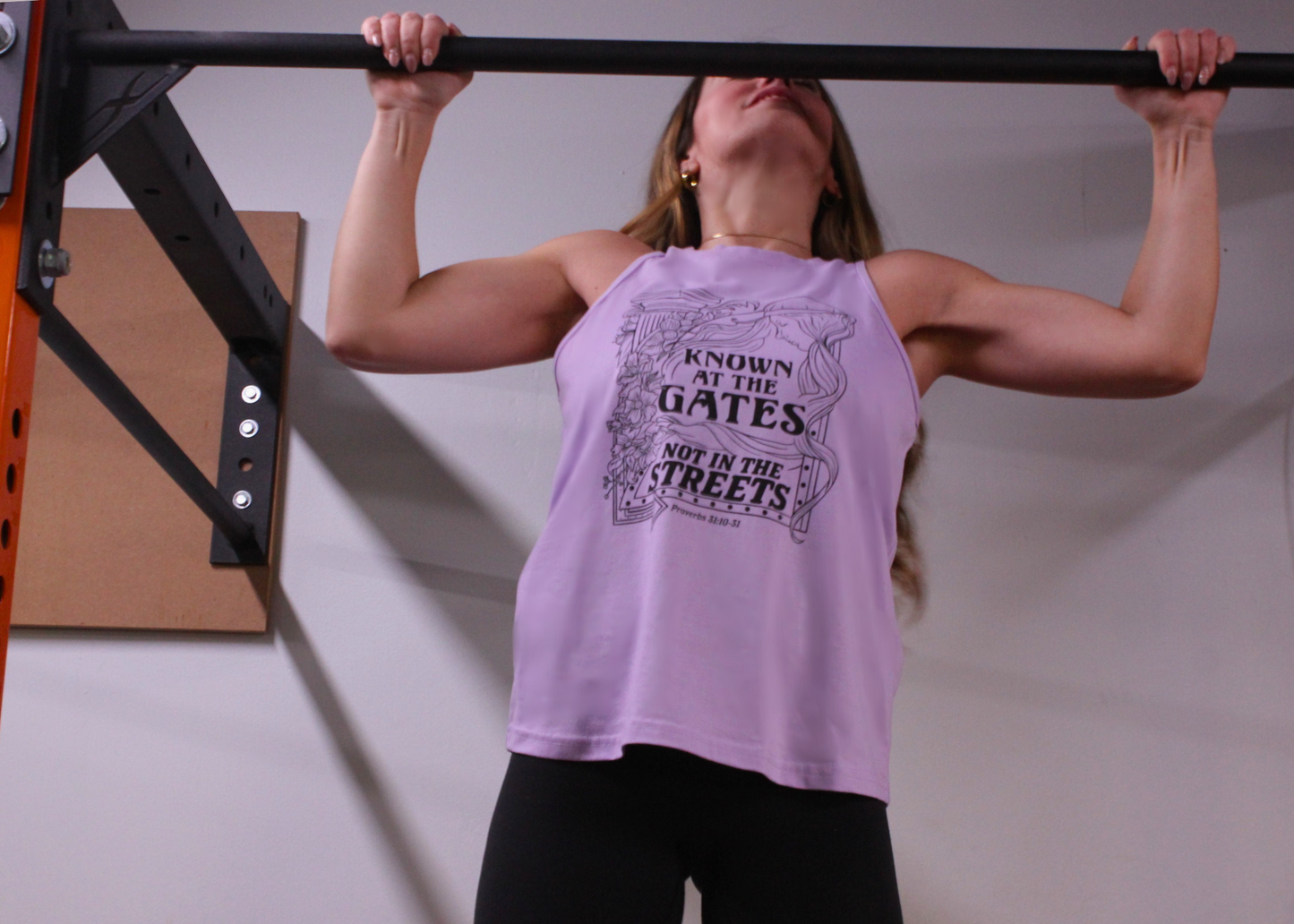 "Known at the Gates" Women's Premium Tapered Cut Tank Top